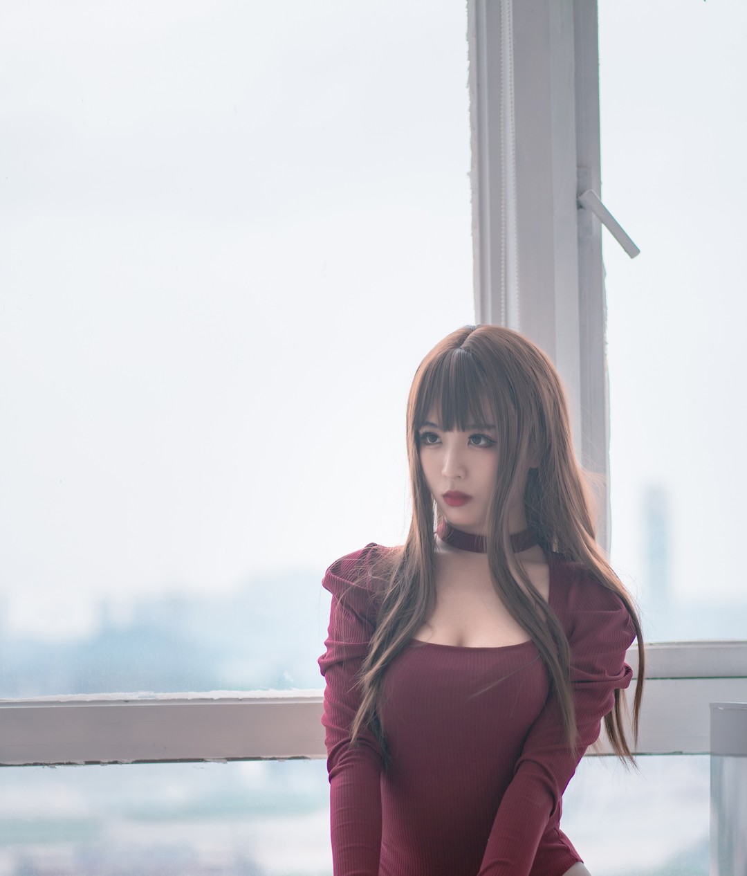 轩萧学姐 角色扮演写真合集 9